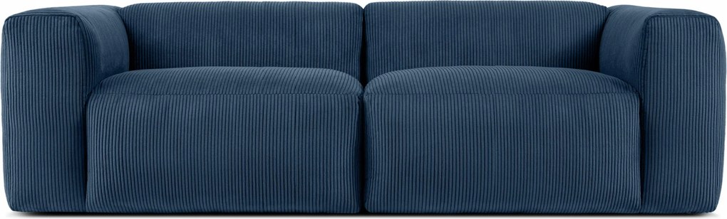 Dvojmiestna modulárna pohovka s obláčikom Konsimo Buffo, modrá