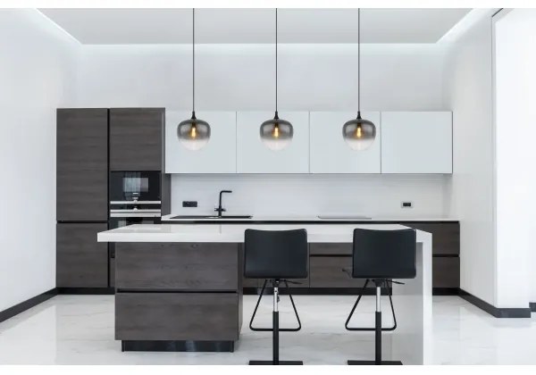 Globo 15548H1 - Luster na lanku MAXY 1xE27/60W/230V čierna