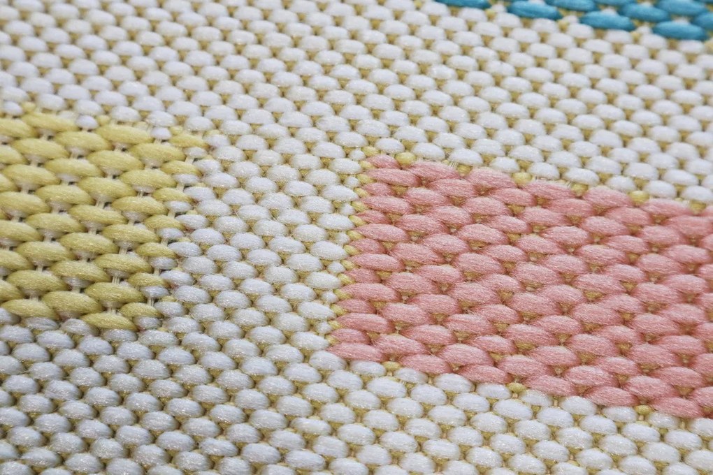 Balta, TRHÁK: Kusový koberec Star 17636-068 - na von aj na doma, 160x230 ovál, viacfarebná, chodba / predsieň