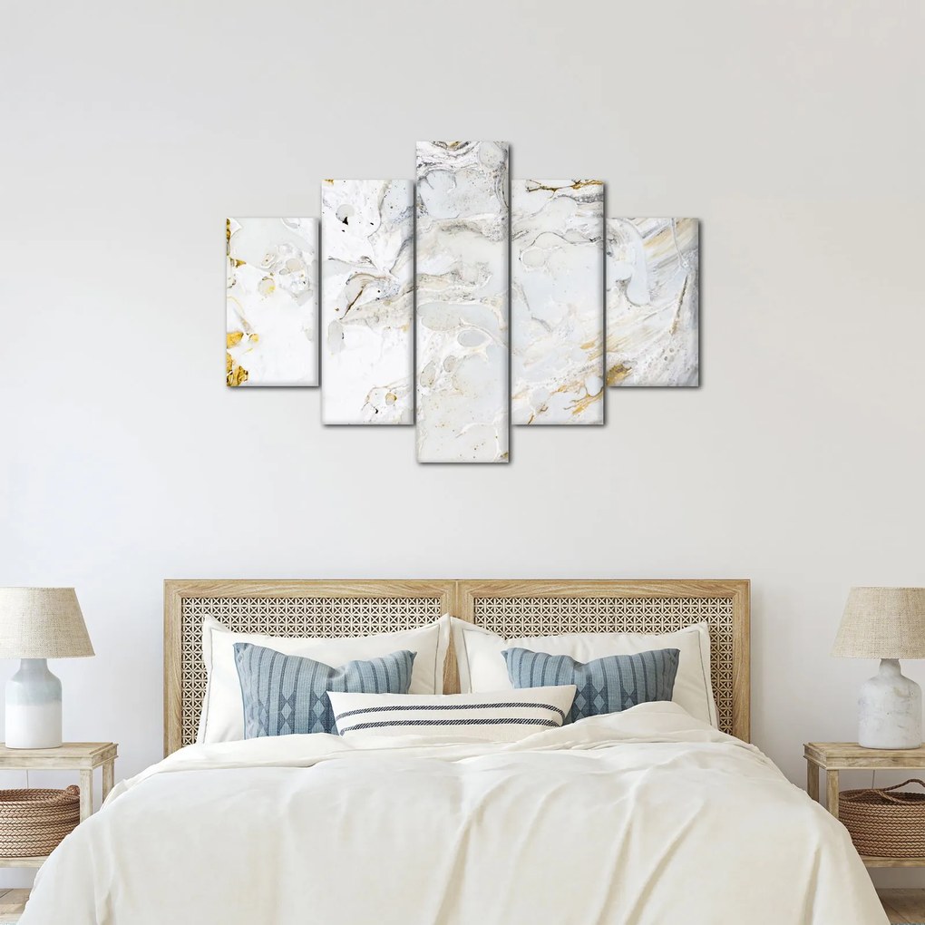 Obraz - Olejový papier s mramorovým designom (150x105 cm)