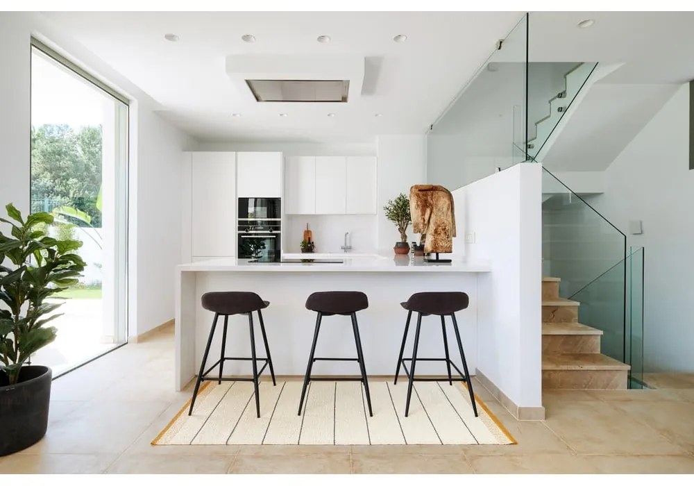 Okrovožlto-krémový vnútorný a vonkajší behúň 85x200 cm Belle Ochre – Pappelina