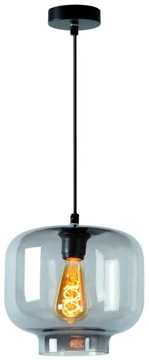 ACA DECOR Závesné svietidlo Smoke, priemer 24 cm