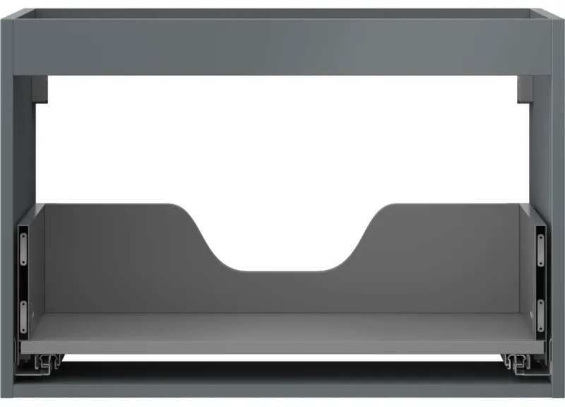 Mexen Box-A, závesná skrinka 70 cm, 1 zásuvka, grafitová matná, 91AX0-0700-470-1-66