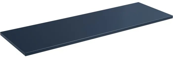 Závěsná skříňka SantaFe Smile s deskou a umyvadly 120 cm tmavě modrá