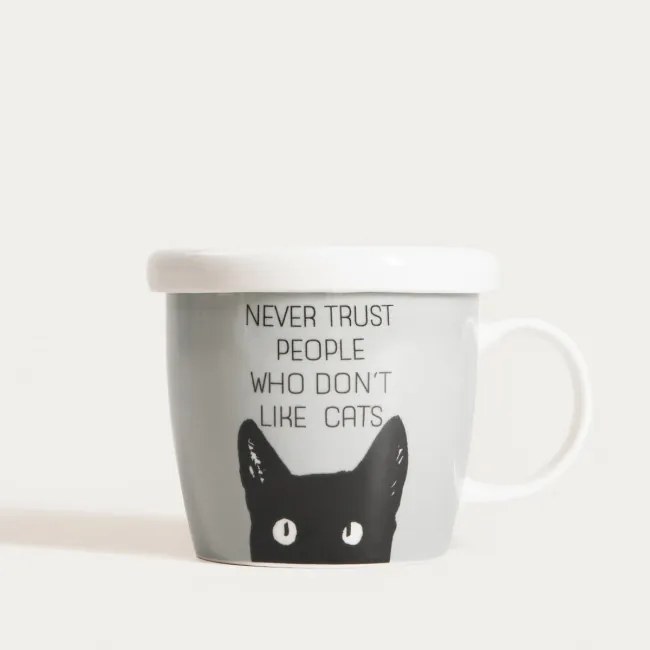 Hrnček KIKI s vrchnákom 753633 300 ml