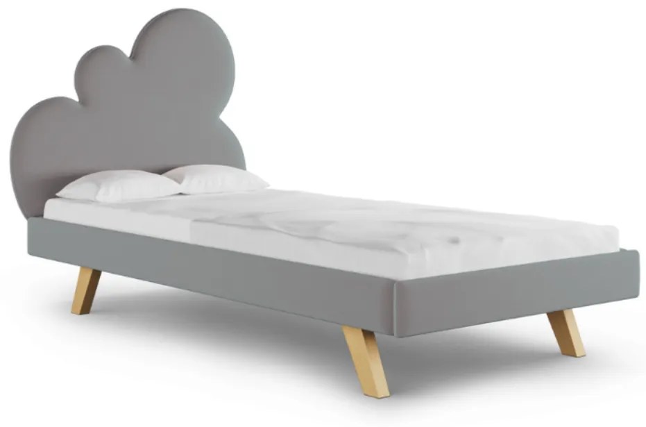 Čalúnená jednolôžková posteľ CLOUD do detskej izby