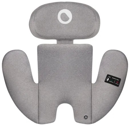 Lionelo - Autosedačka s otočnou základňou BASTIAAN ONE i-Size 40-150 cm Grey Stone