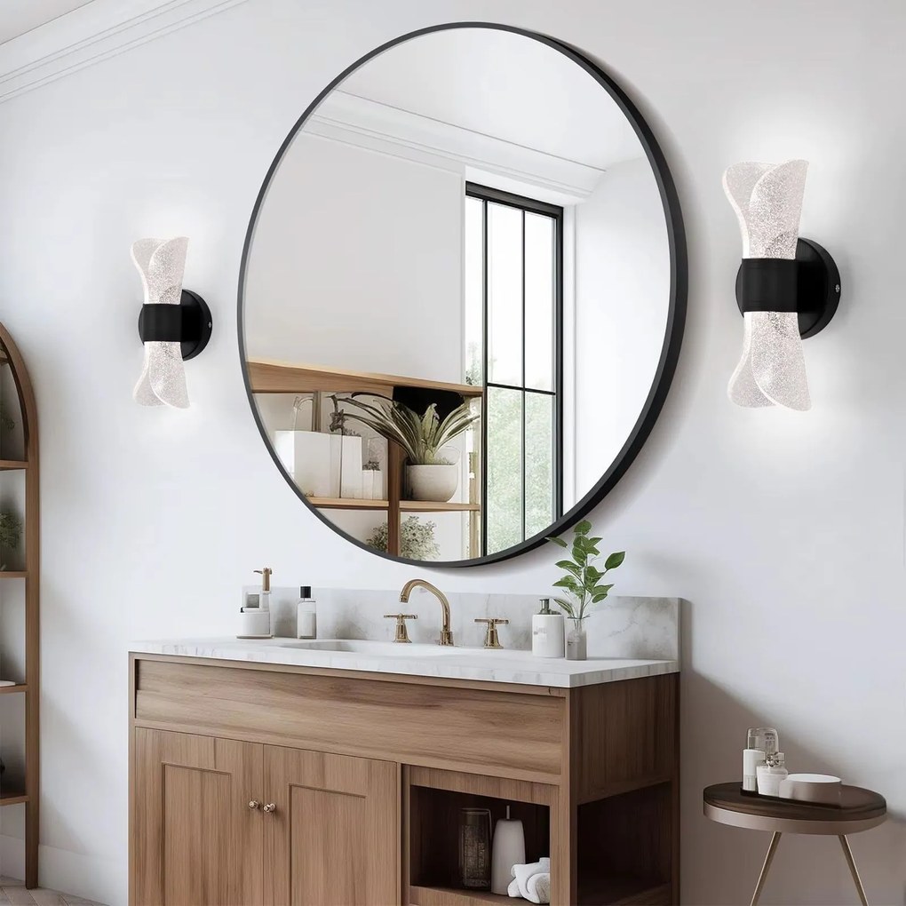 Toolight Toolight, LED nástenné svietidlo 10 x 22,5 cm, 5W, G029-W, čierna, OSW-00690