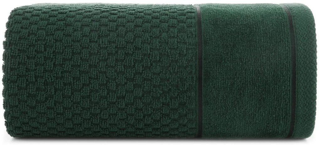 BAVLNENÝ UTERÁK FRIDA 30X50 CM TMAVOZELENÁ