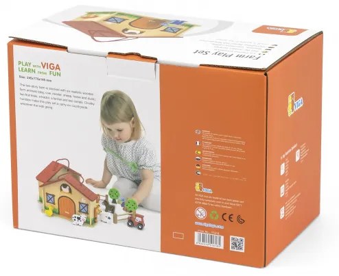 Súprava v kufríku Viga 51618 farma