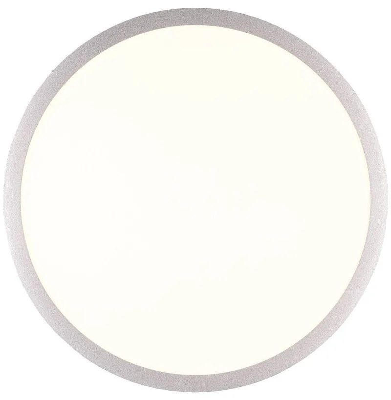 LED stropné svietidlo v striebornej farbe ø 40 cm Yuma – Trio