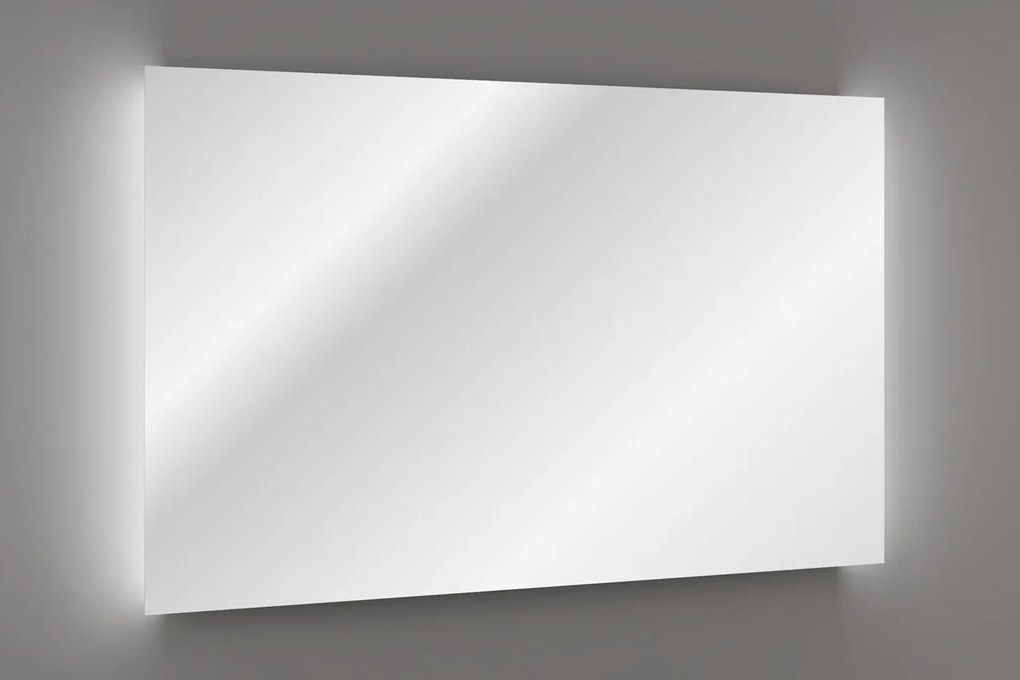 Nástenné LED zrkadlo AURA 120 cm neutrálne