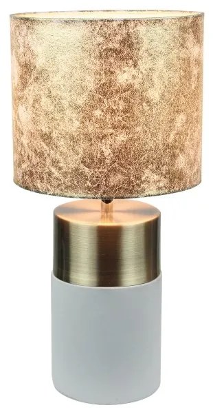 Stolná lampa Qenny Typ 18 - hnedá / svetlosivá