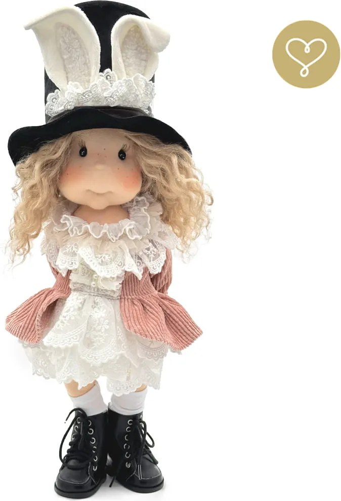 Bábika zajačik Alica zberateľská séria - v predaji len do 20. apríla Varianta 1