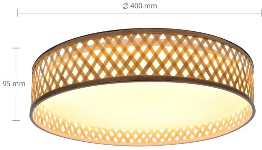 Brilagi - LED Stmievateľné stropné svietidlo CAMILA LED/48W/230V 3000-6500K + DO