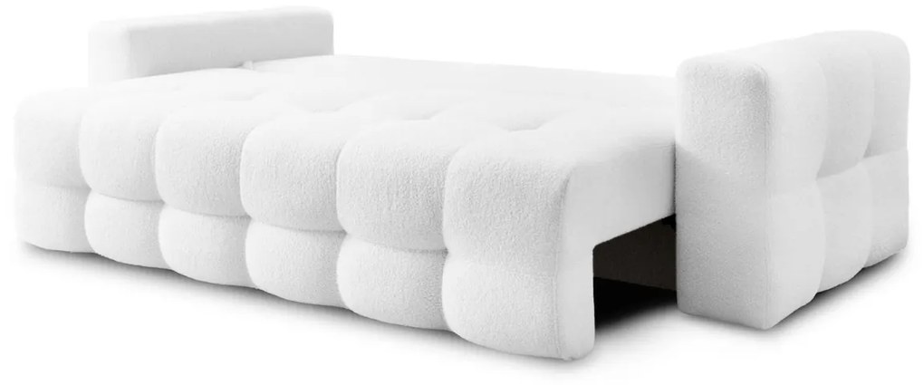 ROZKLADACIA POHOVKA ELODIE 3 MIESTNÁ QUELLE 01 BIELA BOUCLÉ