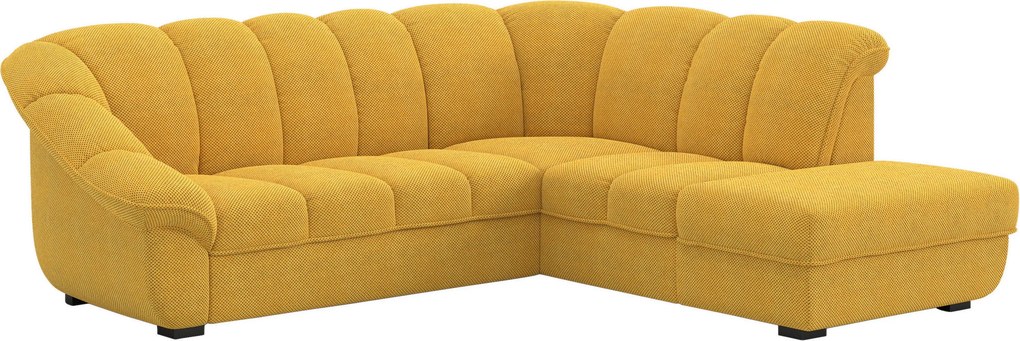 XXXLutz SEDACIA SÚPRAVA, textil, horčicovožltá Welnova - Sedačky - 000552050101
