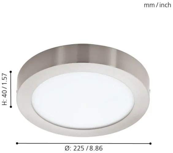 Eglo 96677 - LED RGBW Stmievateľné stropné svietidlo FUEVA-C LED/15,6W/230V BT
