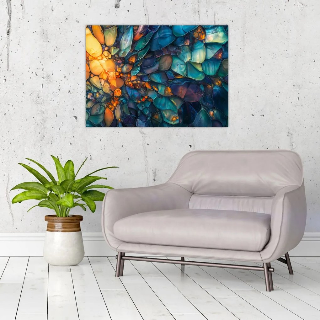 Obraz - Sklenená mozaika (70x50 cm)