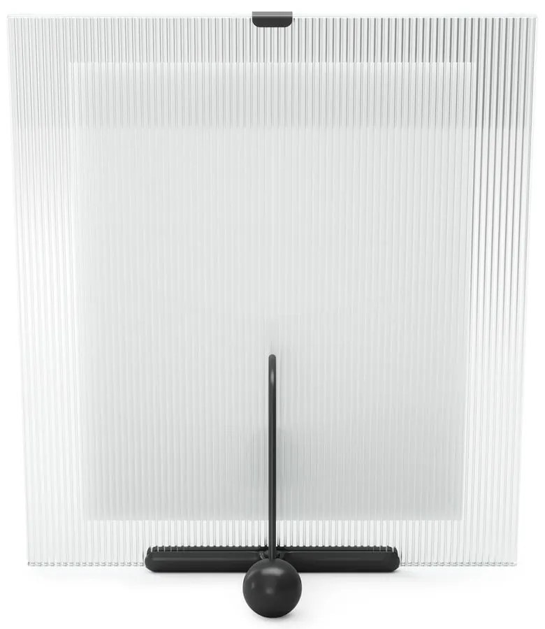 Čierny sklenený stojací rámček 26x30,5 cm Flute – Umbra