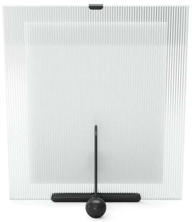 Čierny sklenený stojací rámček 26x30,5 cm Flute – Umbra