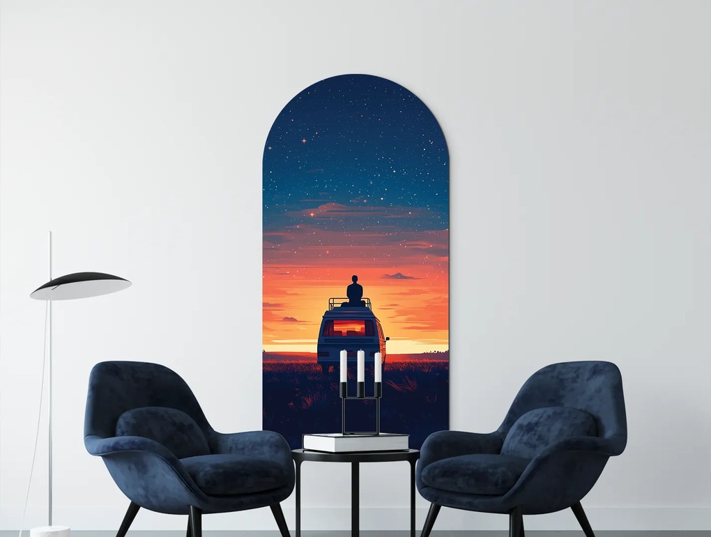 drevko | Obraz Pod hviezdami 80 x 39 cm