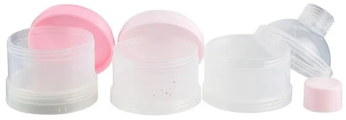 CMP Paris Zásobník na umelé mlieko, 3 stohovateľné dózy, modrá