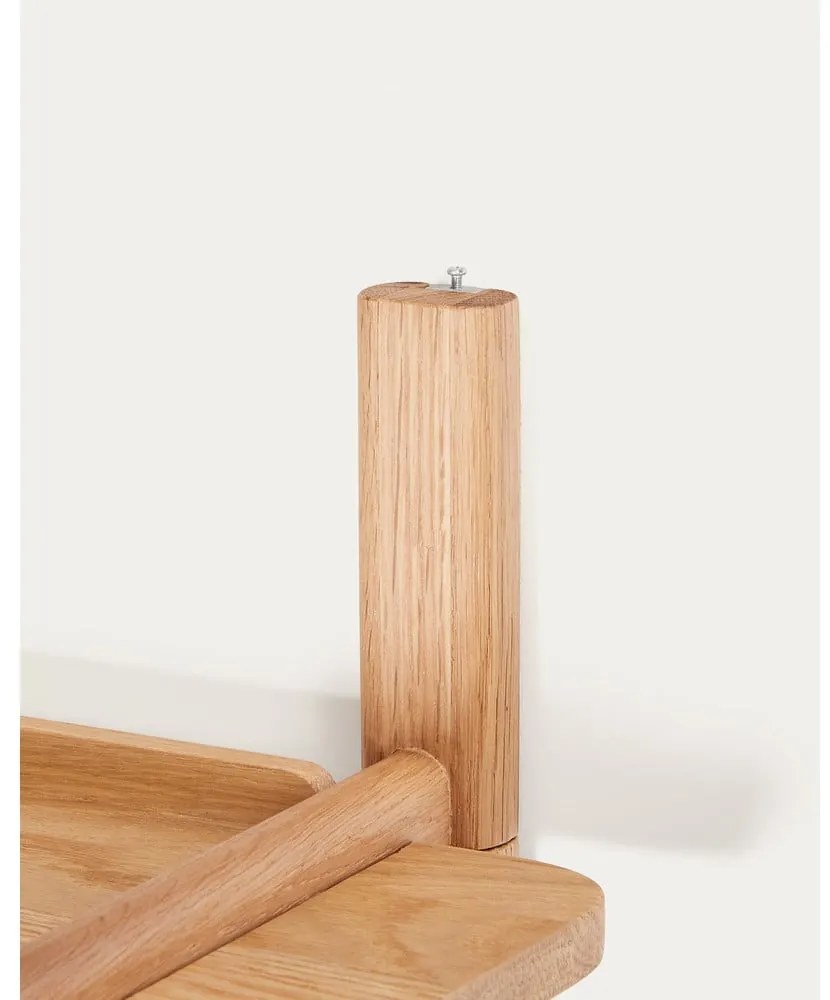 Modulárny policový systém z dubového dreva v prírodnej farbe 90x202 cm Sitra – Kave Home