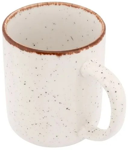 Altom Porcelánový hrnček Reactive Ivory, 400 ml