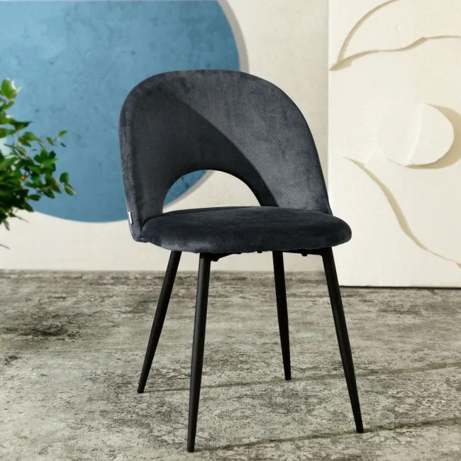 Jedálenská stolička TERCIO sivá 870984