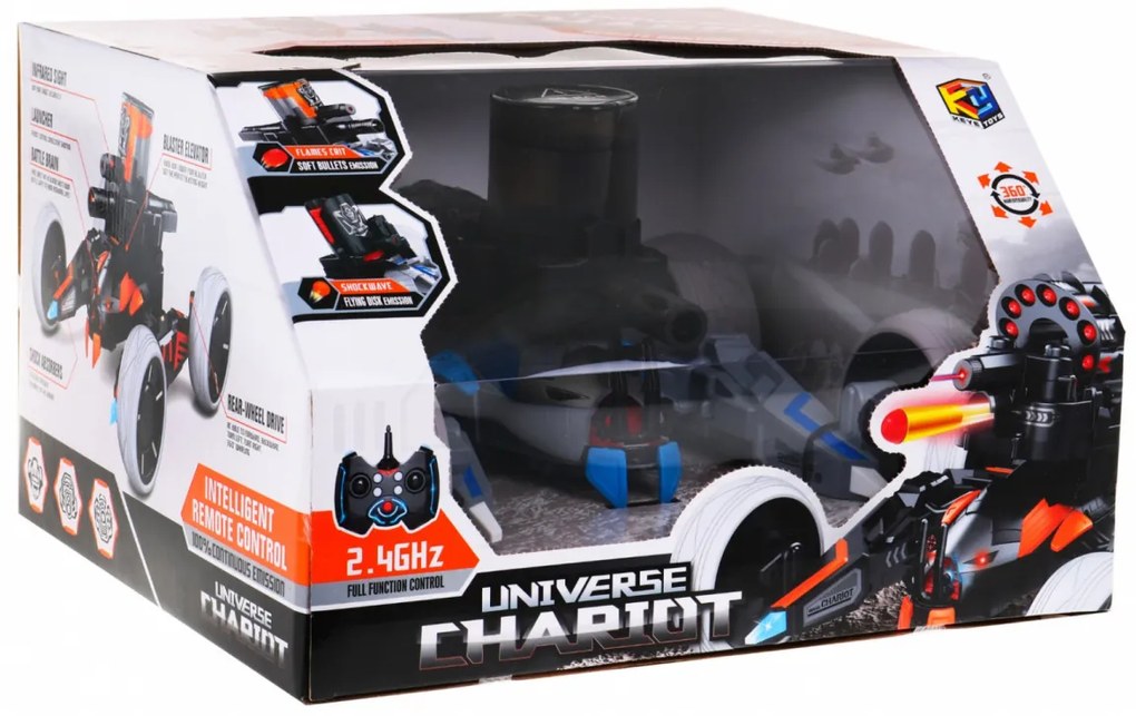RAMIZ Diaľkovo ovládané vozidlo s funkciou streľby Crawler R/C ZRC.702