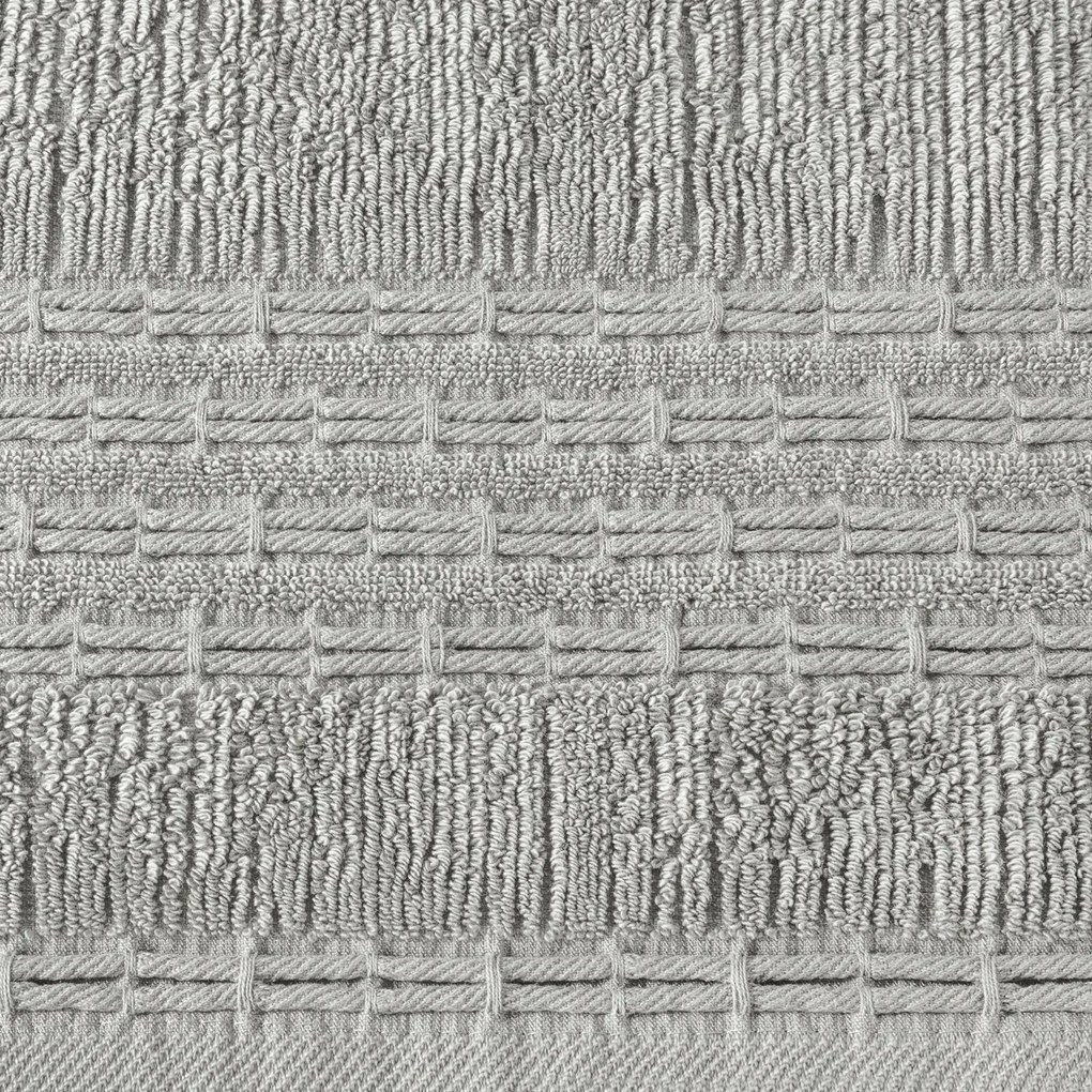 BAVLNENÝ UTERÁK ROMEO 70X140 CM SIVÁ