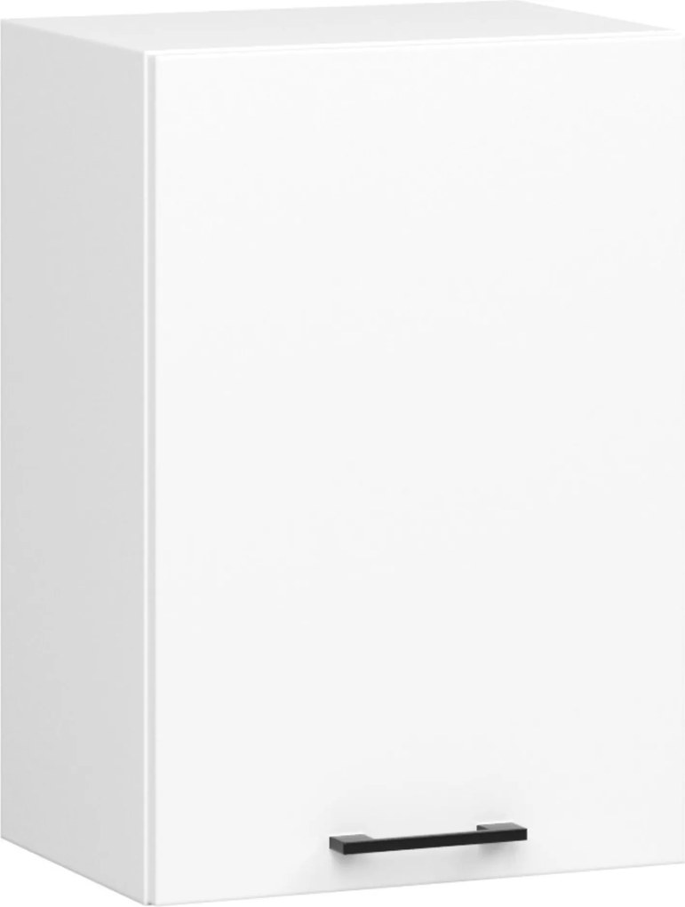 Kuchyňská linka Olivie 1,8 m prosklená bílá/dub sonoma