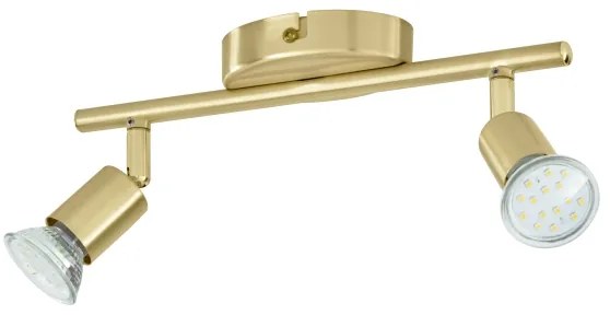 Eglo 33185 - LED Bodové svietidlo BUZZ-LED 2xGU10/2,8W/230V 3000K zlatá