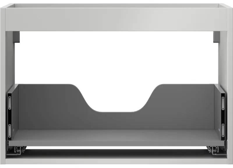 Mexen Box-A, závesná skrinka 70 cm, 1 zásuvka, sivá matná, 91AX0-0700-470-1-62