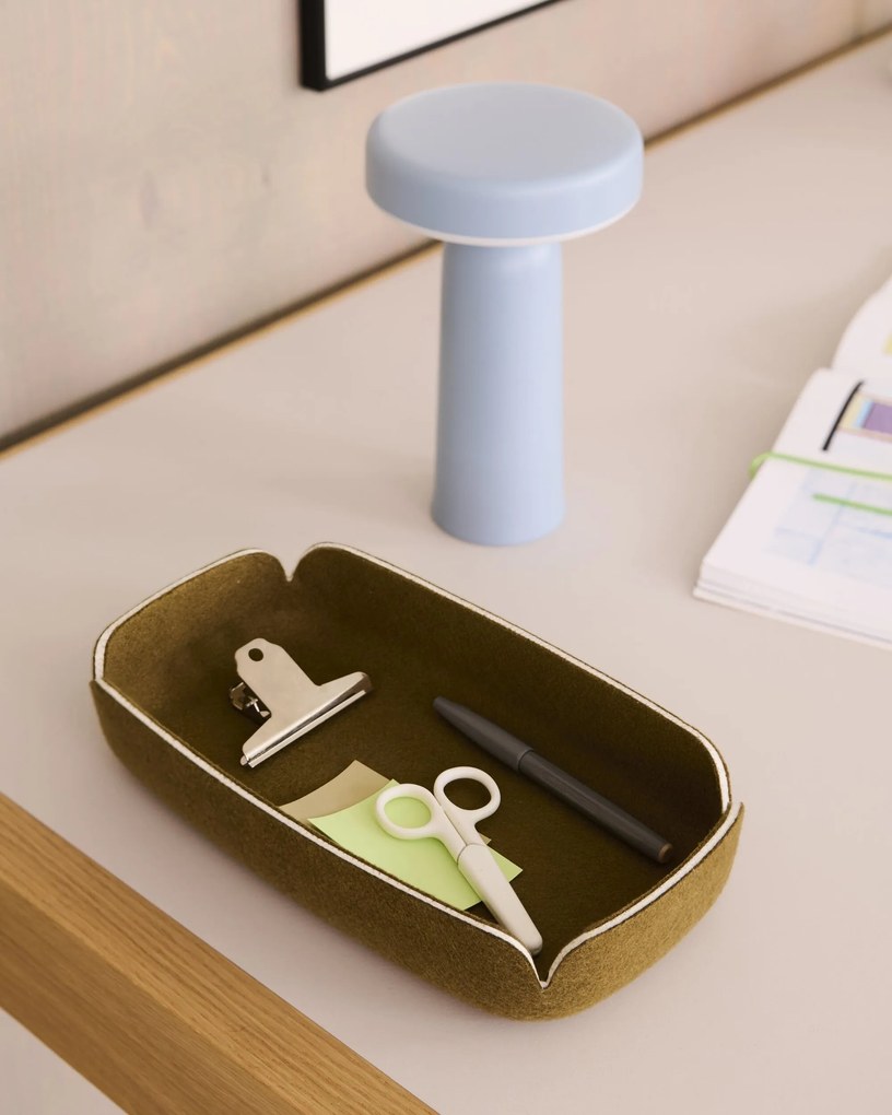 Stolný organizér Restore 15,5 x 28 cm pieskový