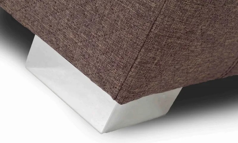 Čalúnená posteľ Kvadrat 200x120, tm. sivá/sivá(an 4237/4238)