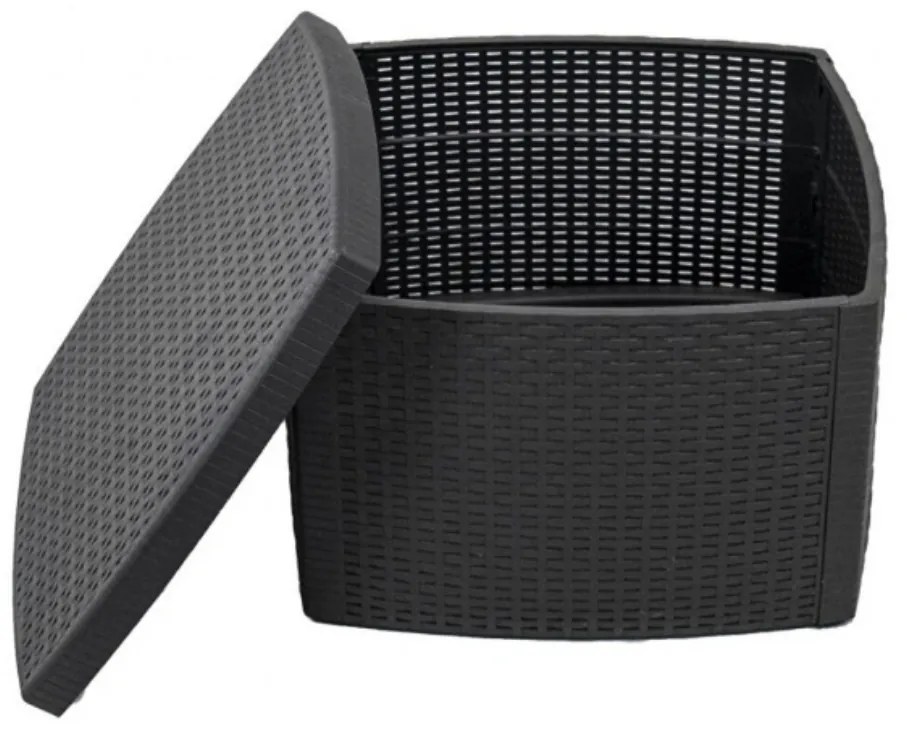 Záhradný set TREE, 3-dielny, antracitová I.P.A.E-Progarden