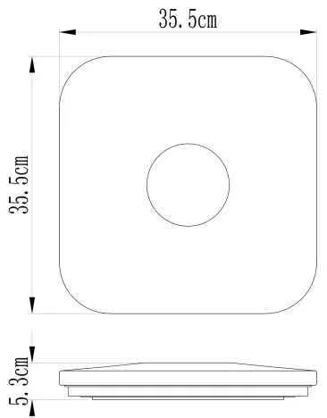 Globo 41332 - LED stmievateľné svietidlo FELION LED/24W/230V