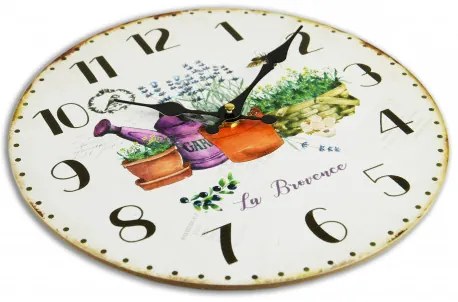 Hodiny drevené 30x30 18AC017