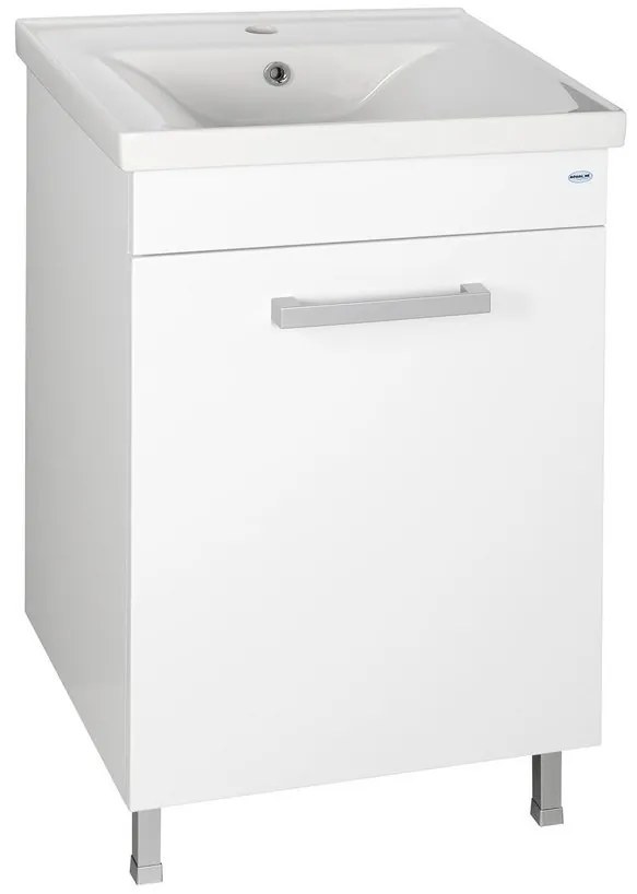 Aqualine Aqualine, SAVA 55 nábytkové umývadlo 55x46x16,5 cm, 2055