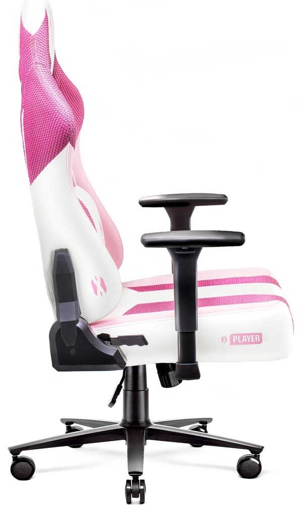 Detské látkové herné kreslo Diablo X-Player 2.0 Kids Size: Marshmallow Pink/ružová Diablochairs