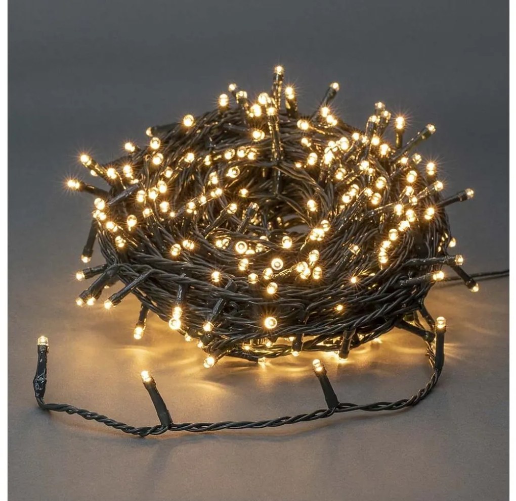 Nedis CLLS720 - LED Vianočná vonkajšia reťaz 720xLED/7 funkcií 57m IP44 teplá biela