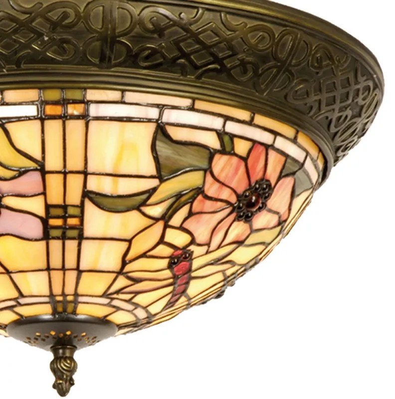 Vitráž stropné svietidlo stropnica Ø38 ALKES