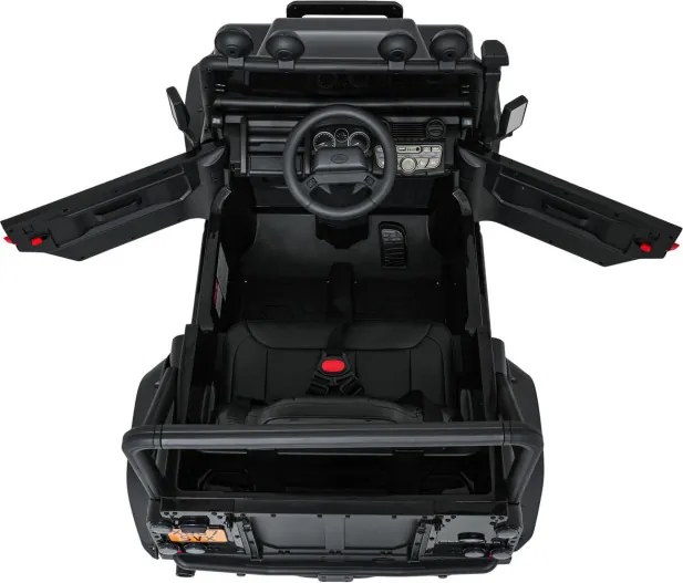 Elektrické autíčko Land Rover Defender 110 SVX čierne
