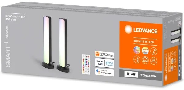 Ledvance - SADA 2x LED RGBW Stmievateľná stolná lampa MOOD LIGHT LED/4W/230V + DO