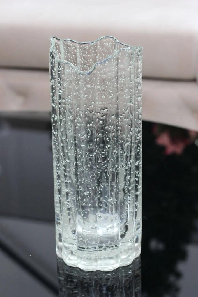 Svietiaca sklenená váza ELISSA 25cm