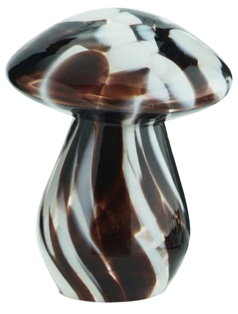MADAM STOLTZ Sklenená dekorácia Mushroom 10 cm