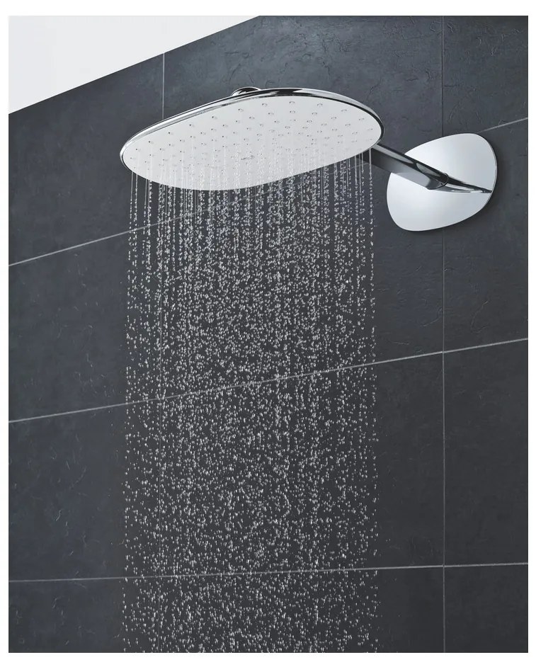 GROHE Rainshower Mono 360 - Set s hlavovou sprchou 450 mm, 1 prúd, mesačná biela 26450LS0