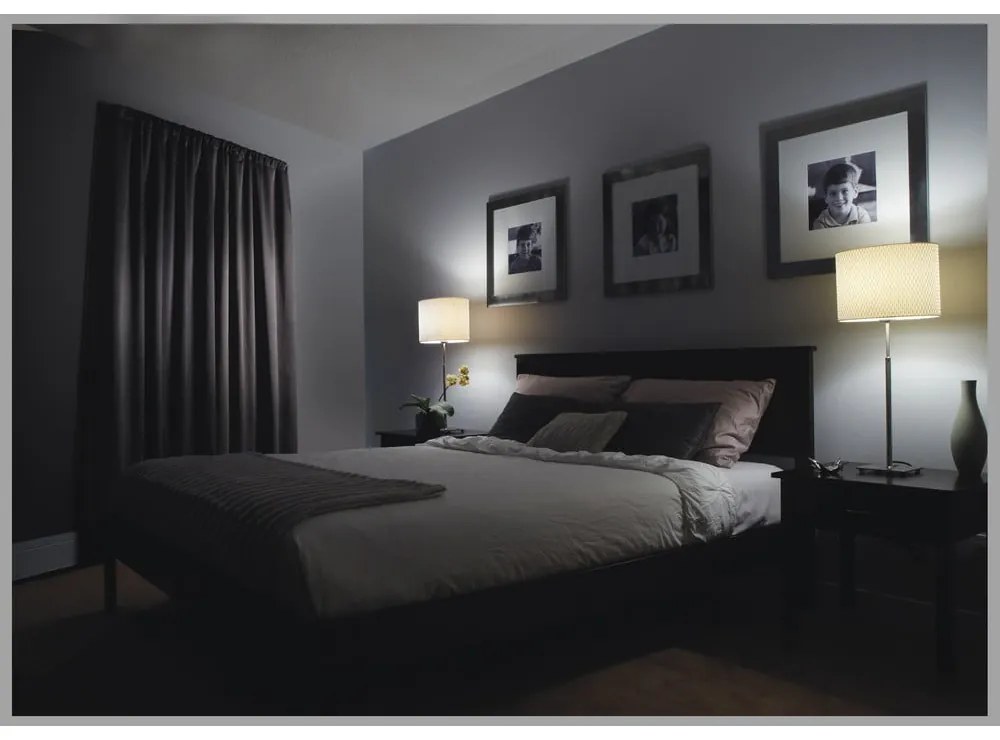 Oceľová roztiahnuteľná garniža 122 - 224 cm Twilight - Umbra